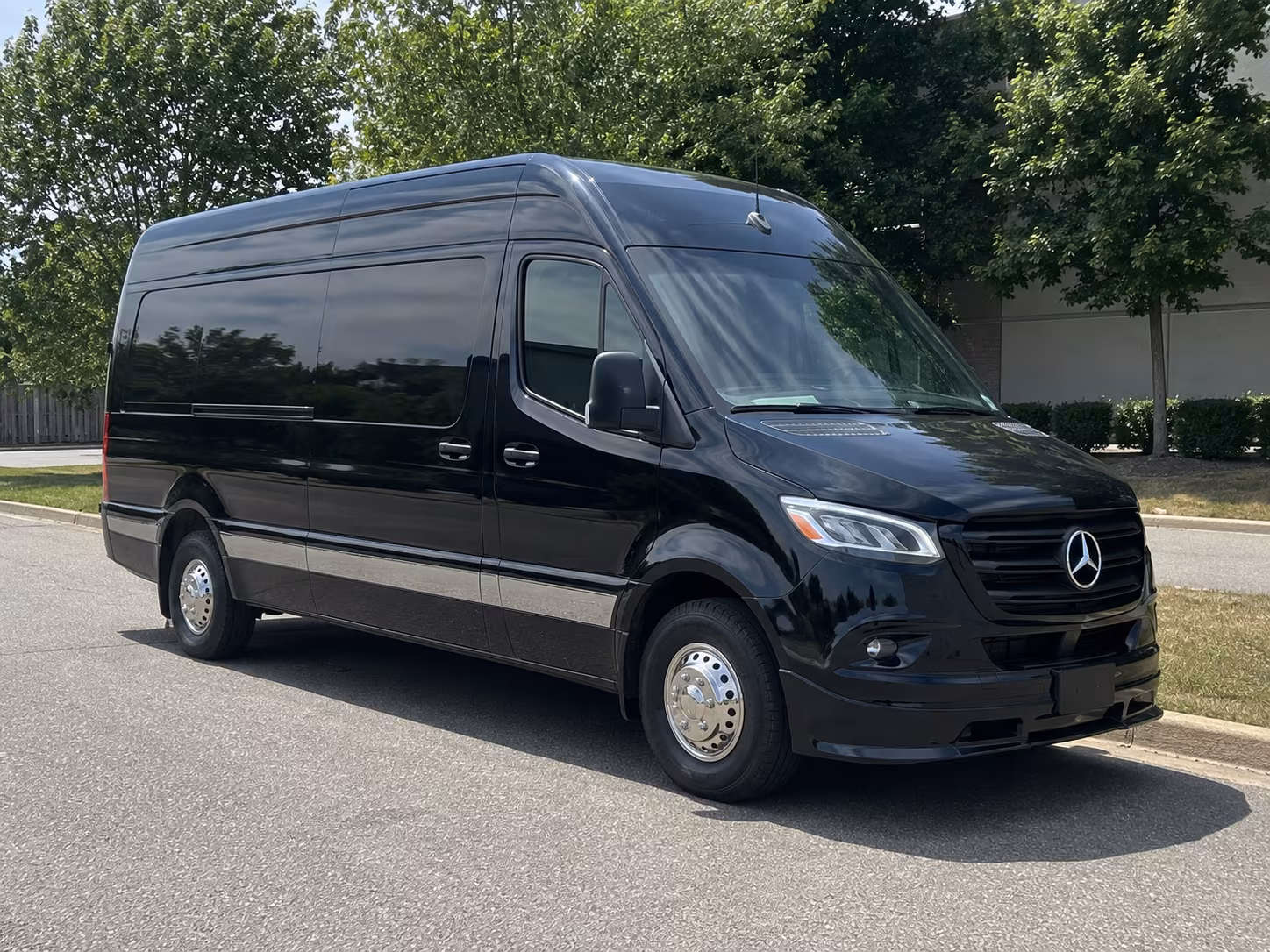 Anaheim Airport Shuttle & Transportation party bus exterior