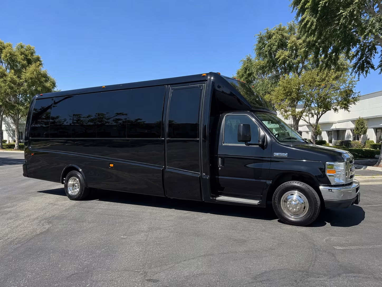 Anaheim Bachelor & Bachelorette Transportation party bus exterior
