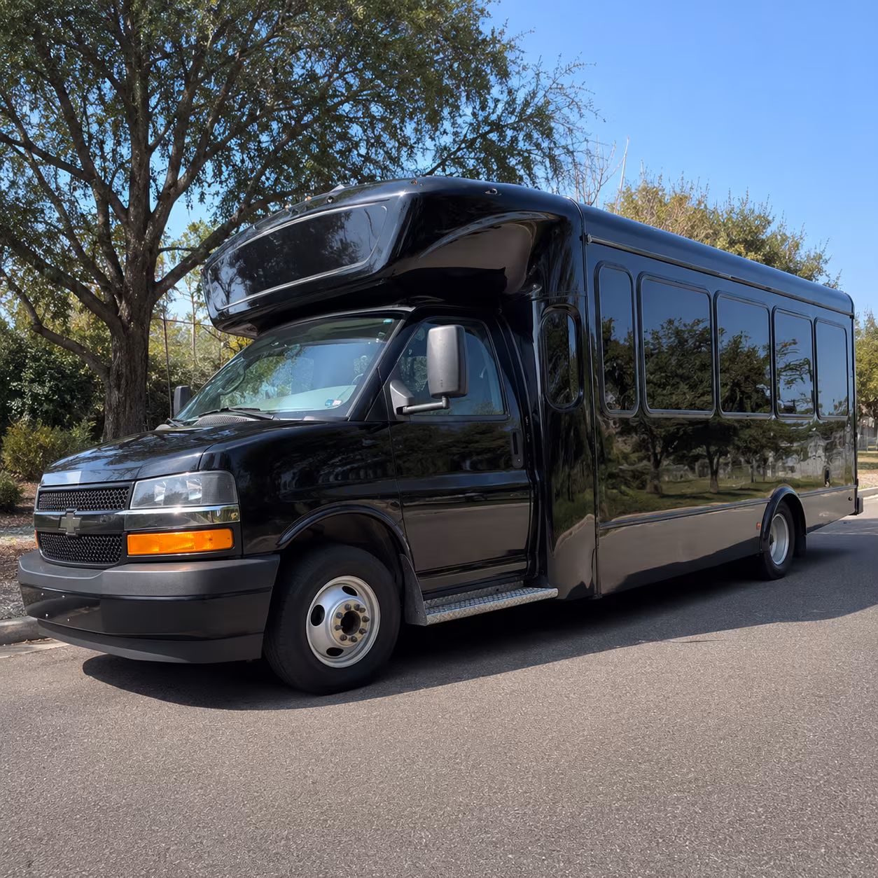 Anaheim Bachelor & Bachelorette Transportation party bus exterior