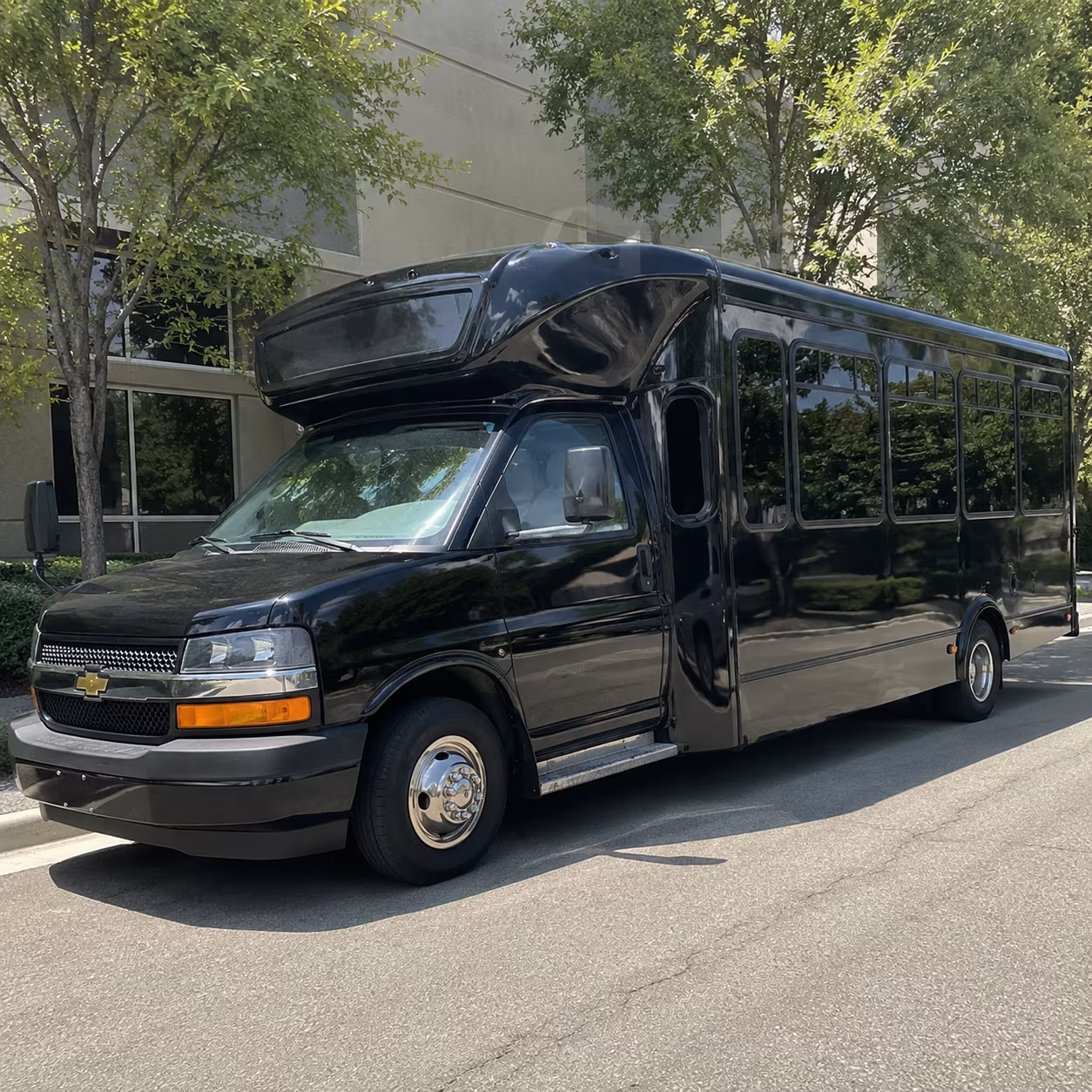 Anaheim Bachelor & Bachelorette Transportation party bus exterior