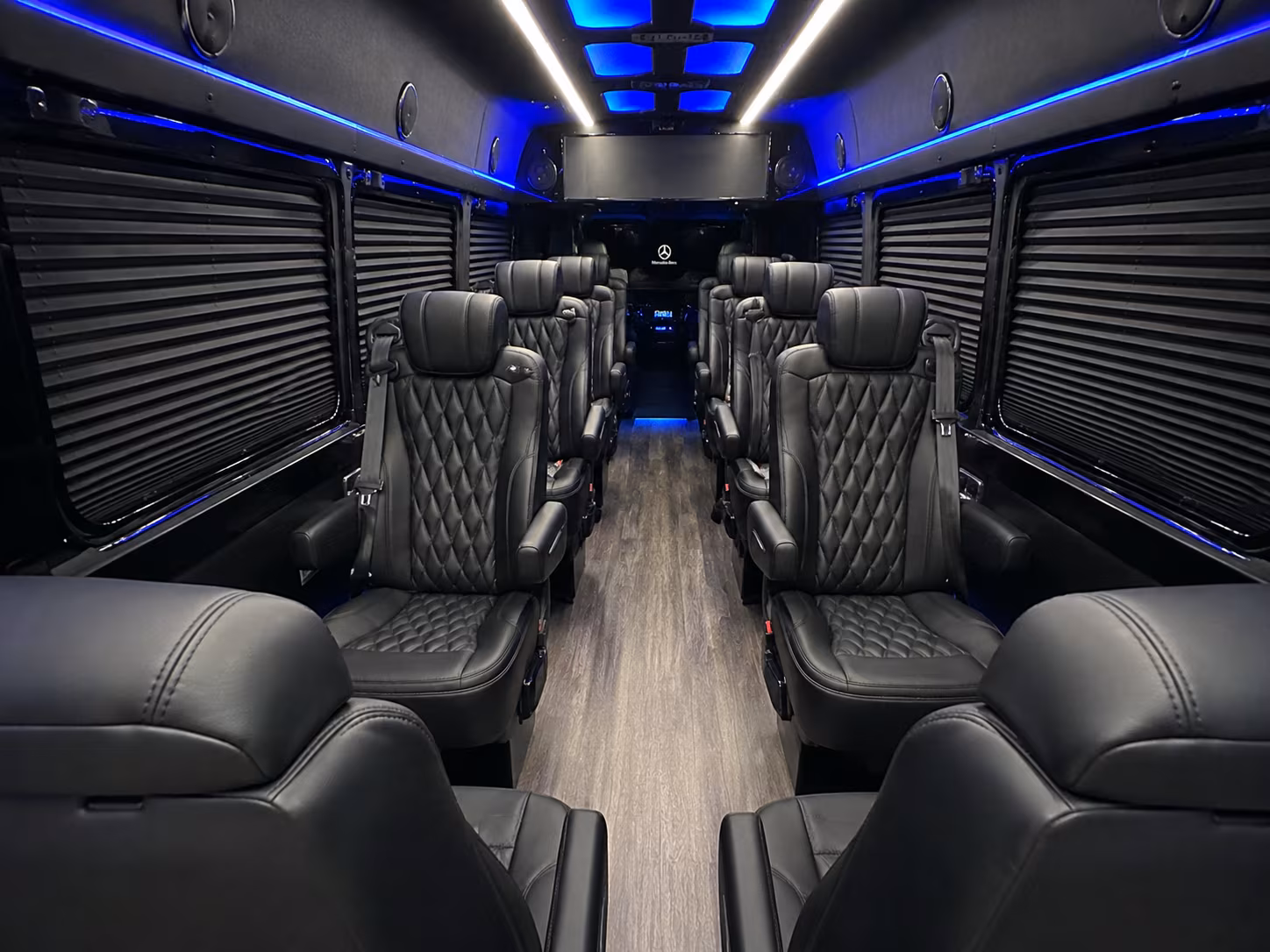 Anaheim Corporate Transportation onboard seating