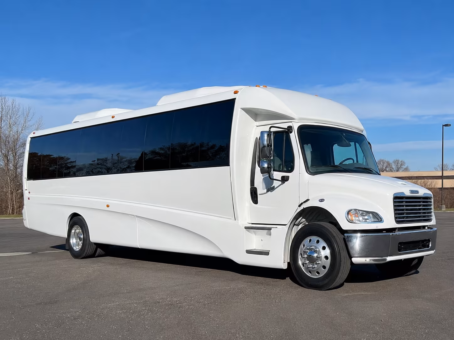 Anaheim Prom & Homecoming Transportation party bus exterior