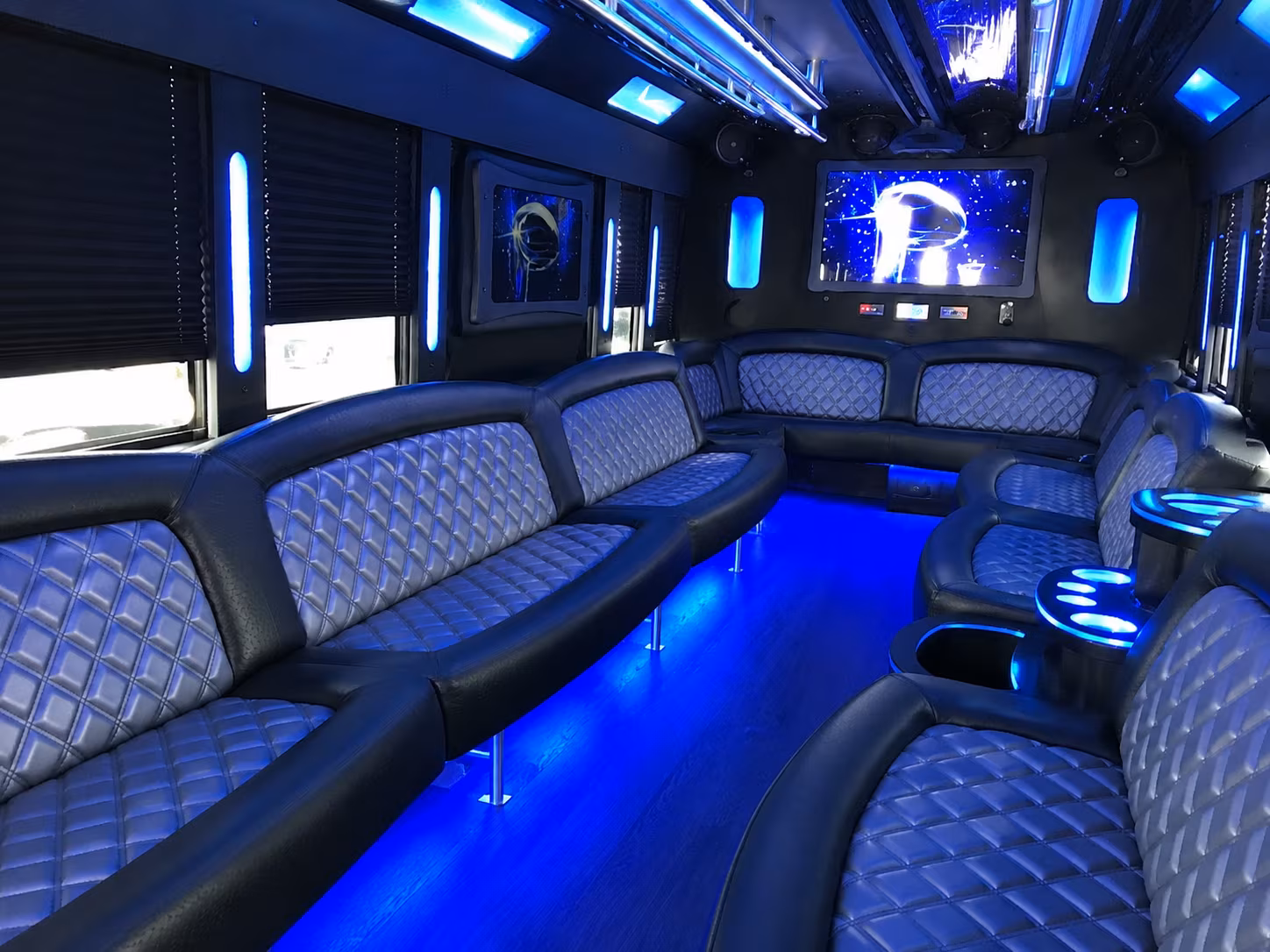 Anaheim Winery Tour & Pub Crawl Transportation party bus exterior