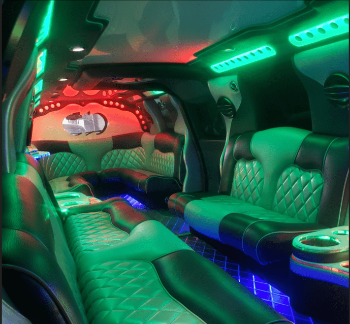 Anaheim Chrysler Limos Interior