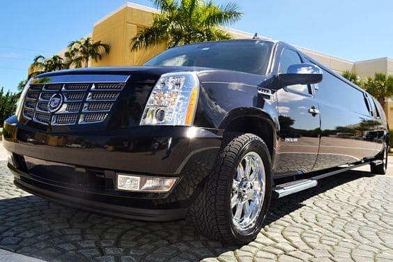 Anaheim Black Escalade Limo