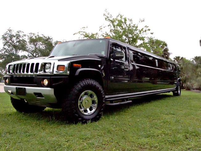 Anaheim Black Hummer Limo