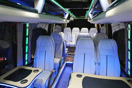 Anaheim Jet Style Sprinter Van