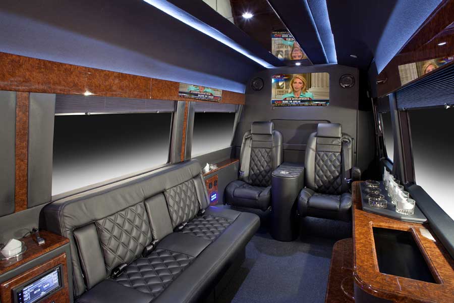 Anaheim Limo Style Sprinter Bus