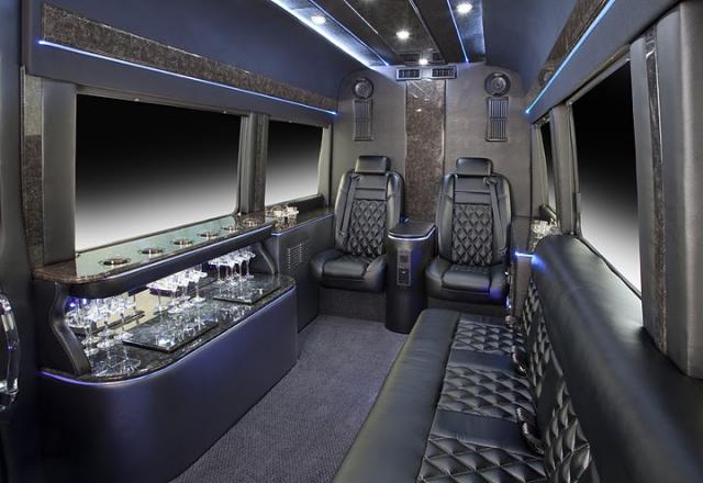 Anaheim Limo Style Sprinter Van