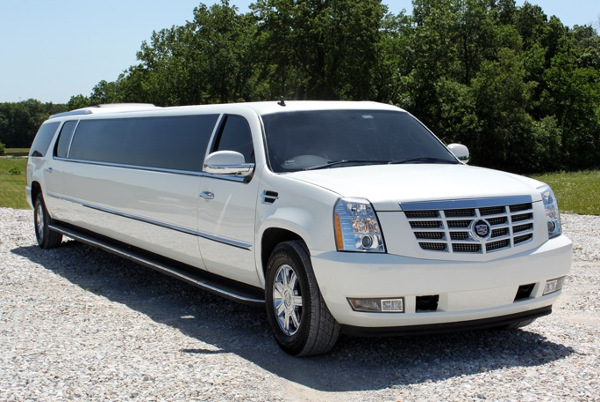 Anaheim White Escalade Limo